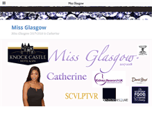 Tablet Screenshot of missglasgow.co.uk